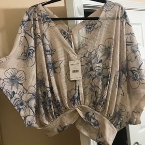 Free People NWT Knot Top